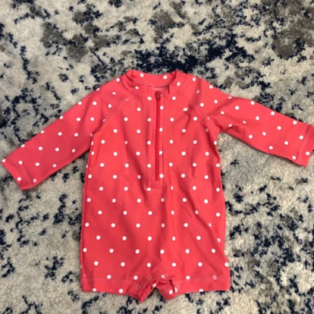 3-6m Primary One-piece Rashguard (New w/o tags)